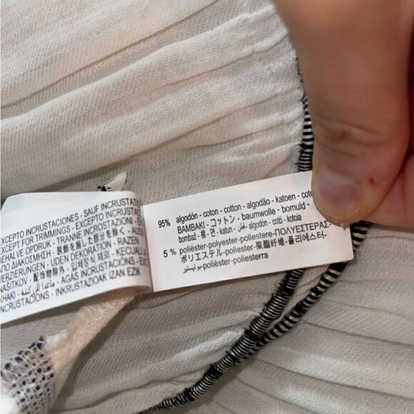 Zara BEADED KAFTAN DRESS Size M-L - Picture 3 of 12